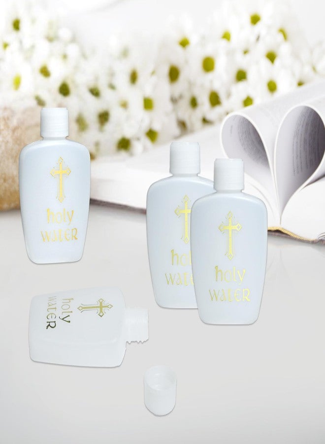 Gabrella 6 Pcs Holy Water Bottle, 60ml/2oz Holy Water Holder Plastic Empty Containers With Screw Lid, Ceremonial Vial,Easter Baptism Party Prop - Image 5